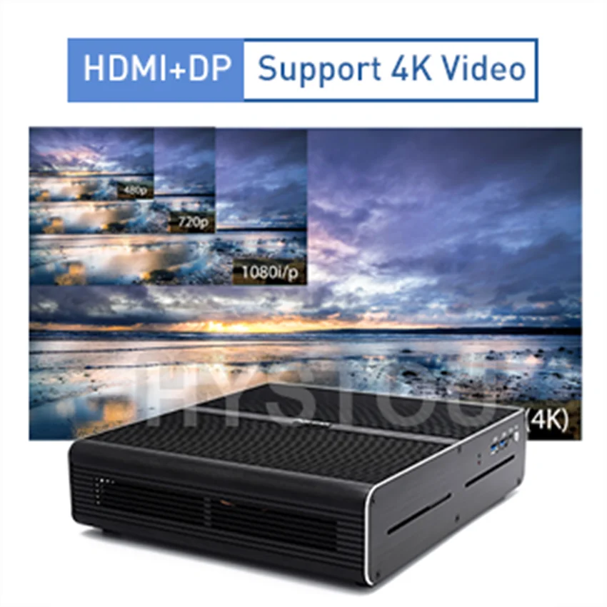 Игровой мини-ПК Intel Core i7 7920HQ NVIDIA GeForce GTX1650 4 Гб 2 * DDR4 игровой настольный компьютер