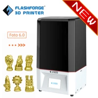 flashforge foto 6 0 diy 3d printer kit 6 inch 2k monochrome lcd uv resin sla 3d printer anti aliasing build volume 13082155mm