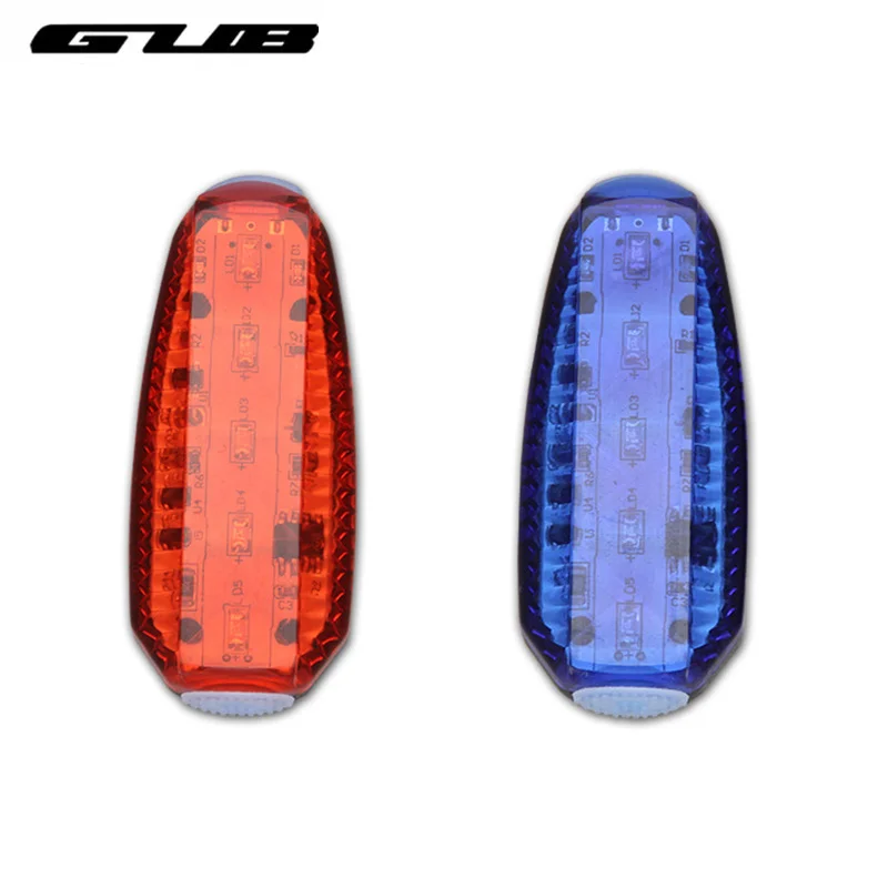 GUB Cycling Helmet Light USB Rechargeable Bicycle Taillight Safety Warning MTB Road Bike Rear Bag LED Back Lamp | Спорт и