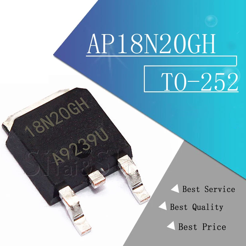 10 шт./лот 18N20GH AP18N20GH 18N20 TO-252 IC лучшее качество molewei | Электронные компоненты и