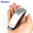 Kemei новый дизайн, электрическая машинка для стрижки волос, мини машинка для стрижки волос, мужской инструмент в стиле бритвы