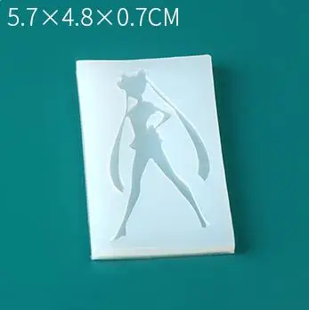 Ювелирные изделия из уф смолы силиконовая форма для девочек мультфильмов