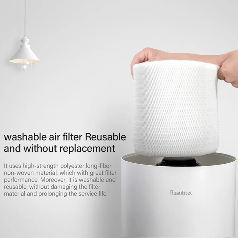 Beautitec Испарительный Увлажнитель воздуха без смога для дома увлажнитель