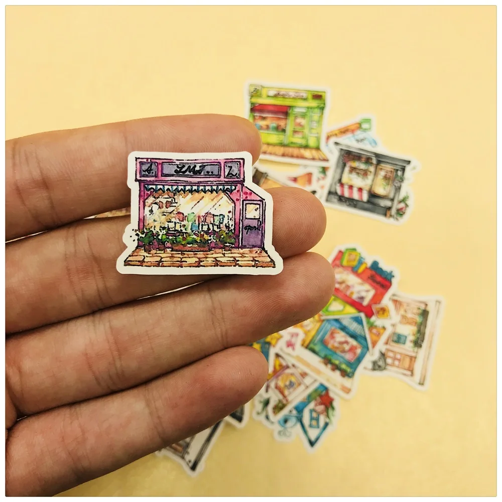 

33Pcs/Bag Vintage Sweet Honey Hotel Inn Sticker DIY Craft Scrapbooking Album Junk Journal Planner Decorative Stickers
