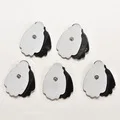 1pcs Crystal Anal Safe Plug Stainless Steel Medical Anal Beads Anus Tube Waterproof Adult Products Plug For Women