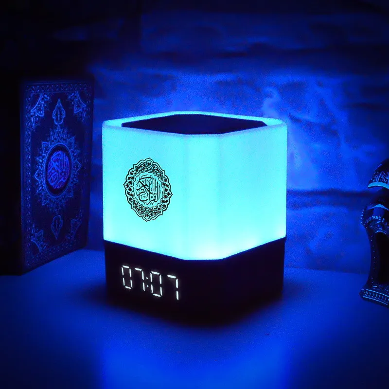 Quran беспроводной bluetooth-динамик светодиодный светильник с дистанционным