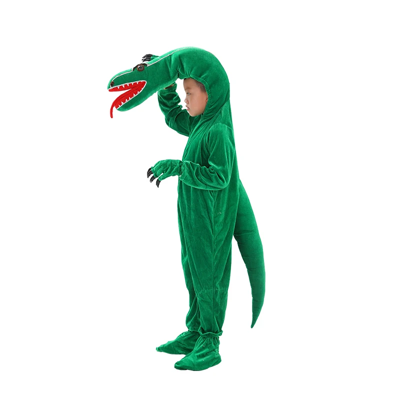 

T-Rex Dinosaurs Costumes Kids Animals Plesiosaur Halloween Cosplay Costume Party Dress Up Outfit Boys Girl Role Play Jumpsuit