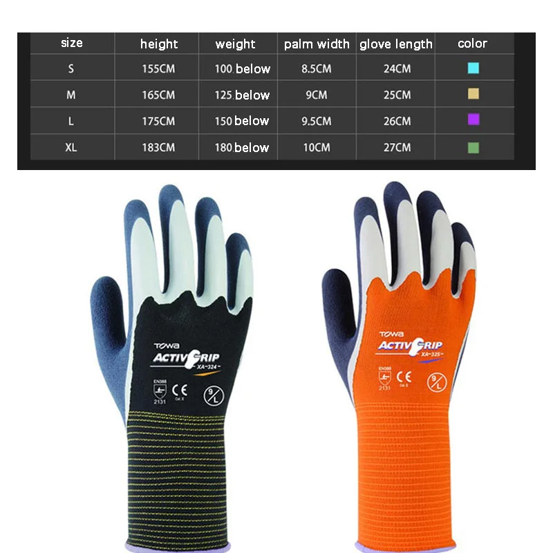 

Nitrile Rubber Gloves Work Wear-resistant Anti-skid Liquid Waterproof for Horticultural Plants to Prevent Puncture Safety Gloves