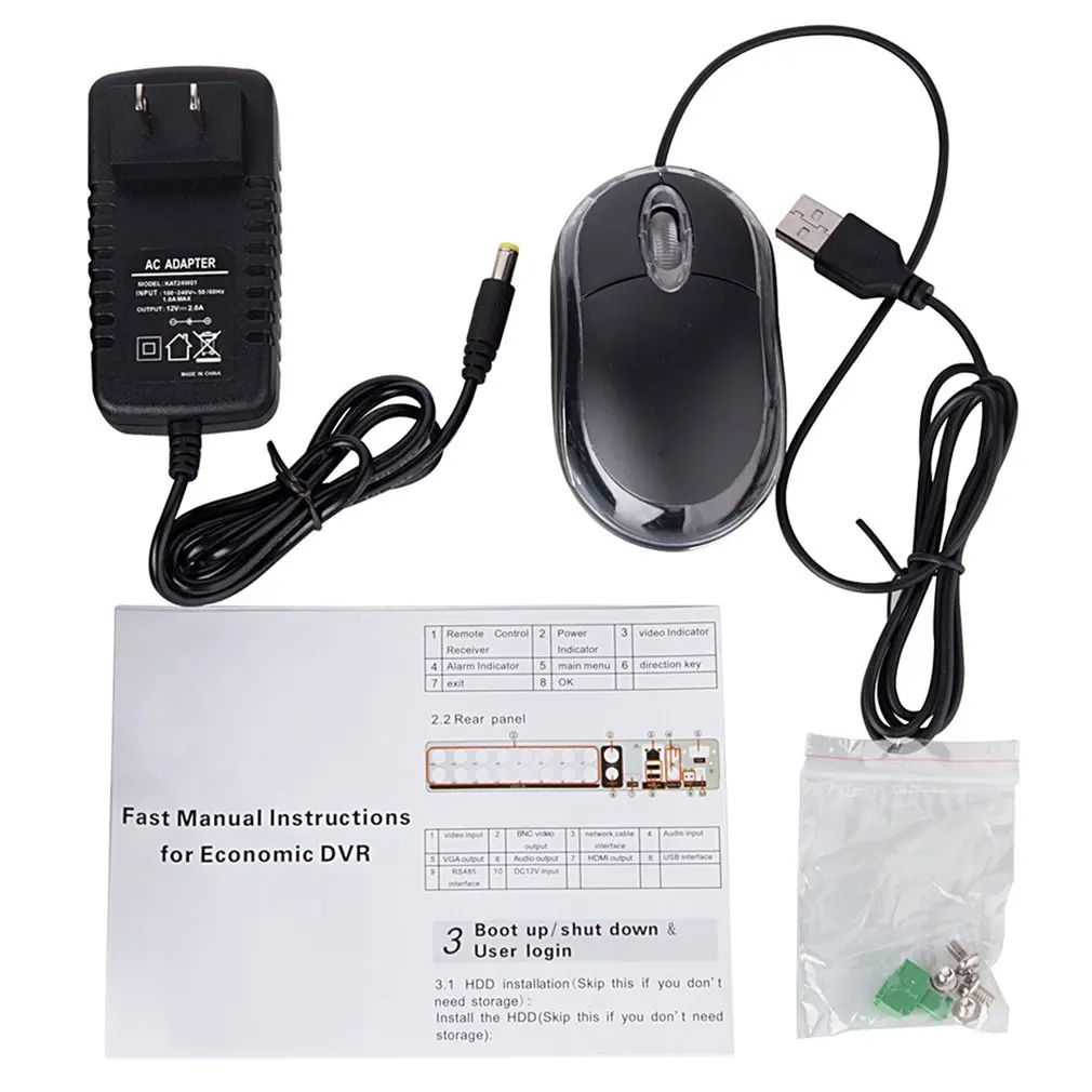 JND-3304RK 4CH/8CH наблюдения DVR для безопасности Камера 960H H.264 цифровой видеокамеры