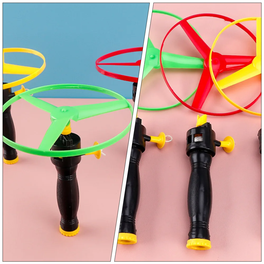 

10pcs Flying Disc Spinner Kid's Fun Fly Toys for Indoor Outdoor (Random Color)