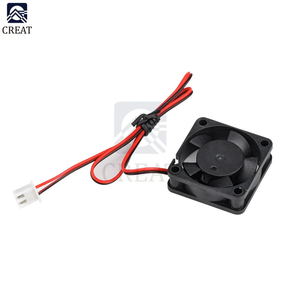 Масляный подшипник DC3010 двухпроводной охлаждающий вентилятор для 3D-принтера 5 В/12