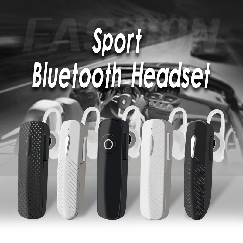 Sport Bluetooth-compatible Headphone Wireless Music Headset Handfree Microphone Earphone Universal for Xiaomi iPhone huawei | Электроника