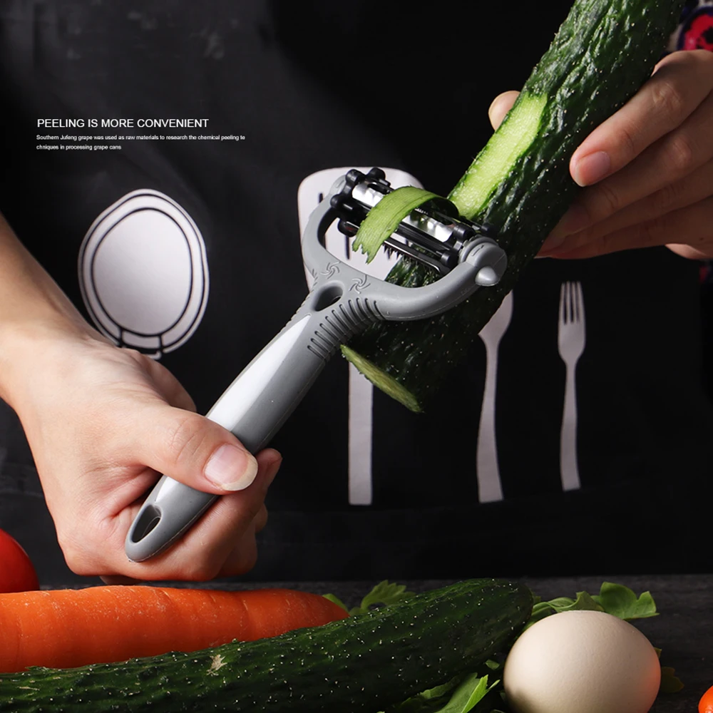 Многофункциональный вращающийся кухонный инструмент 360 градусов овощерезка