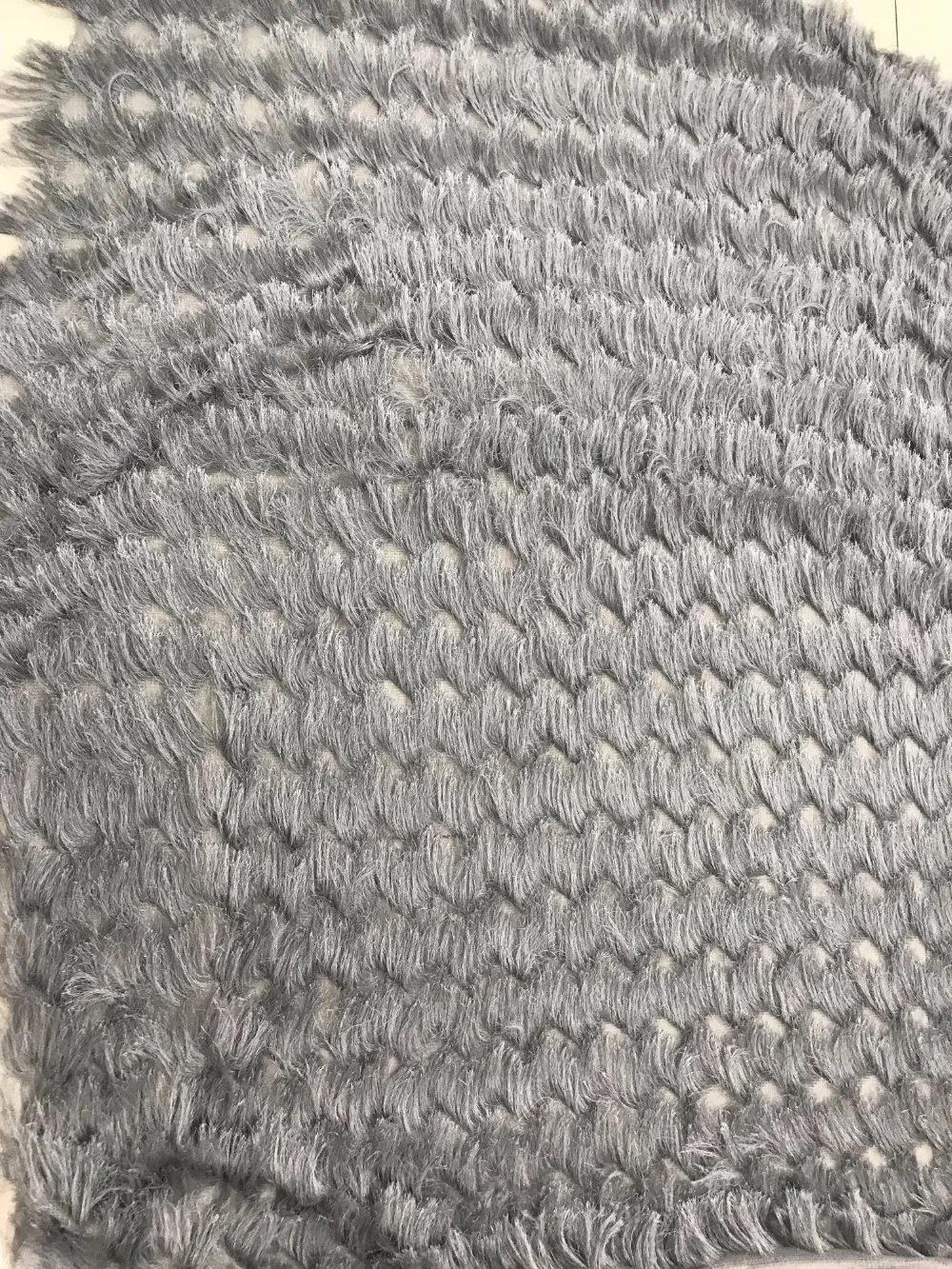 gray color Высокое качество темно-зеленое перо африканский тюль кружевная ткань для рождественского подарка модный дизайн/шоу на сцене/вечернее платье - Цвет: gray color