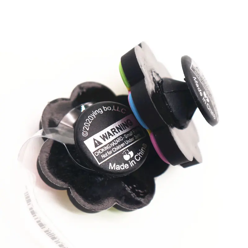 High Imitation Shoe Charms Accessories Smile Flowers/Pink Ice Cream/Pink macaron/OMG Shoe Decoration for jibz Kid's Party X-mas