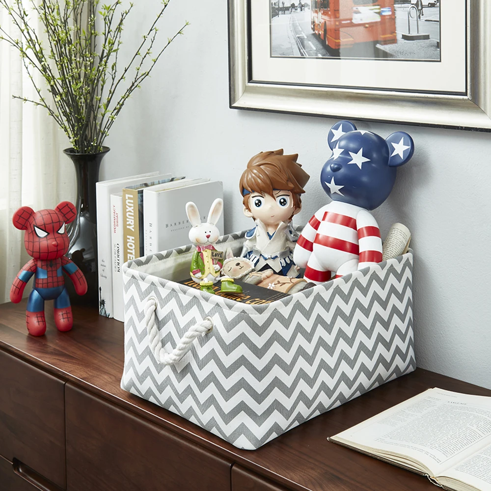 Складная одежда детское нижнее белье игрушка для белья куб холст коробка