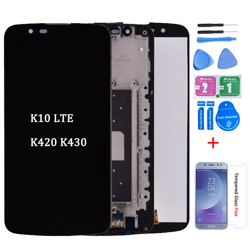 Оригинальный ЖК дисплей для LG K10 LTE K420N K430 K430DS кодирующий преобразователь