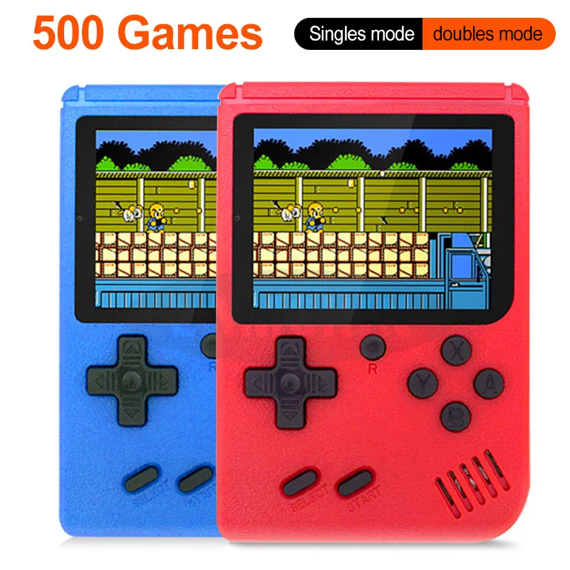 Аккумуляторная портативная игровая консоль 500 в 1 ретро игра мини ручной плеер