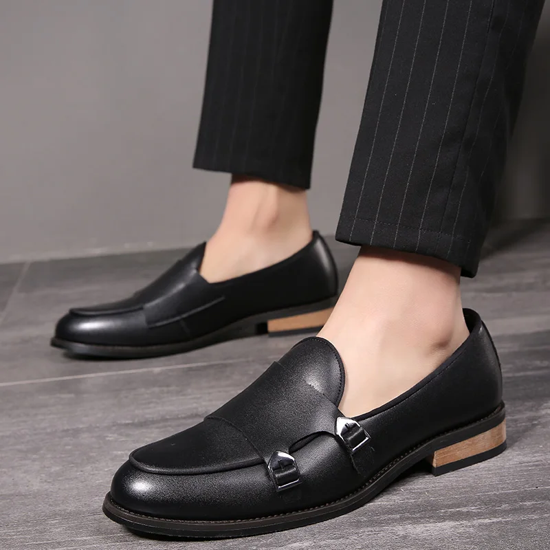

Autumn Men Shoes Leather Men Dress Shoes Luxury Men's Business Oxfords Classic Gentleman Shoes