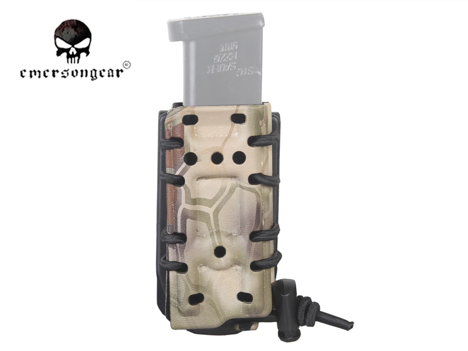 Highlander Emerson g-код стиль 9 мм Тактический Подсумок кобура Быстрый mag пистолет военный Быстрый Mag кобура Быстрый модуль EM6406 - Цвет: Highlander