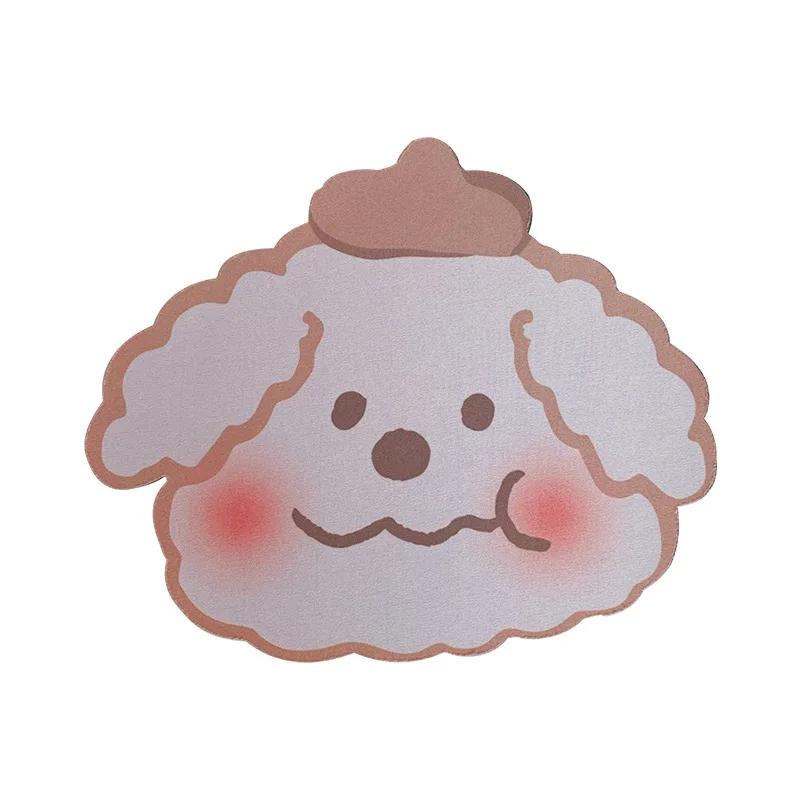 Нескользящий коврик для мыши Kawaii с милым медведем Кроликом большой Настольный