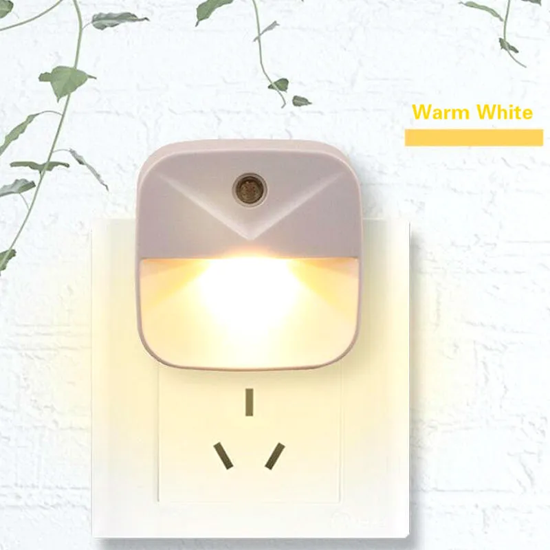 Умный ночсветильник с датчиком и светодиодной подсветкой энергосберегающая