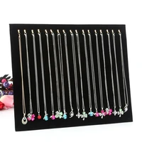 bluelans fashion 17 hooks necklace bracelet hang show rack chain jewelry display holder stand