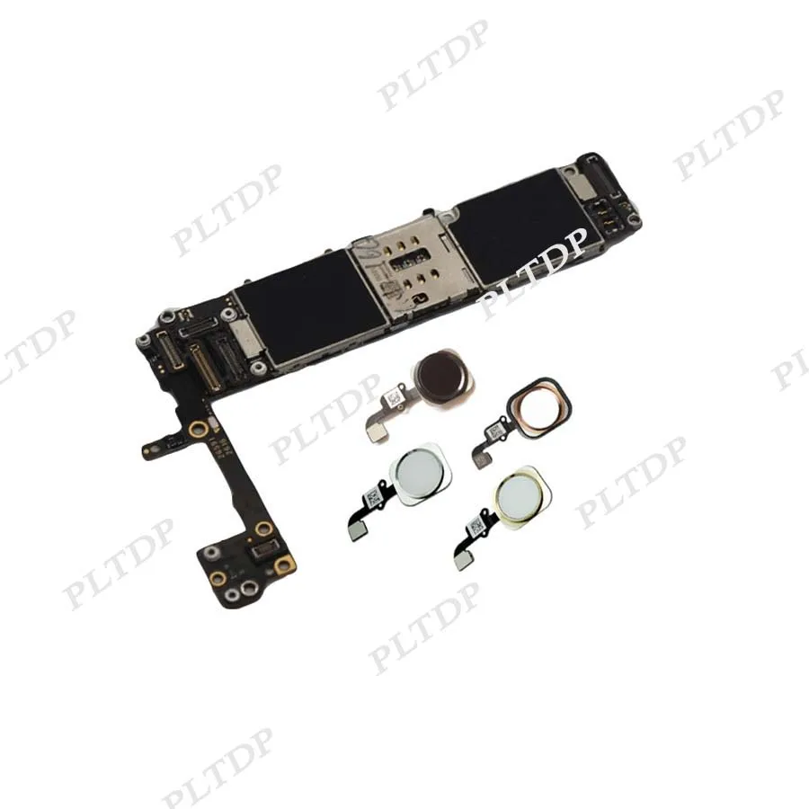 Оригинальная разблокированная материнская плата для iphone 6S с/без Touch ID чистая iCloud 4