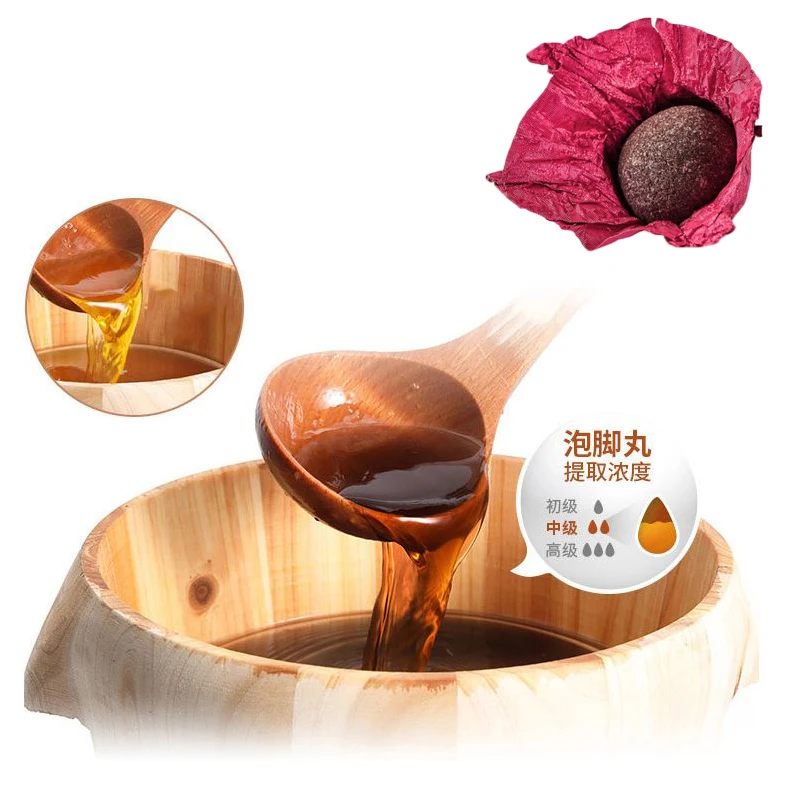 30 шт. полынь Пузырьковые таблетки для ног порошок ванны травяные замачивания