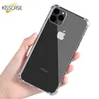 Прозрачный чехол для телефона KISSCASE для iPhone XR X XS MAX 7 8 6 6S Plus, мягкий силиконовый чехол для iPhone 11 Pro Max 5 5S SE, задняя крышка чехол на айфон 11 pro max чехол на айфон 7 xr x xs max 6 s 8