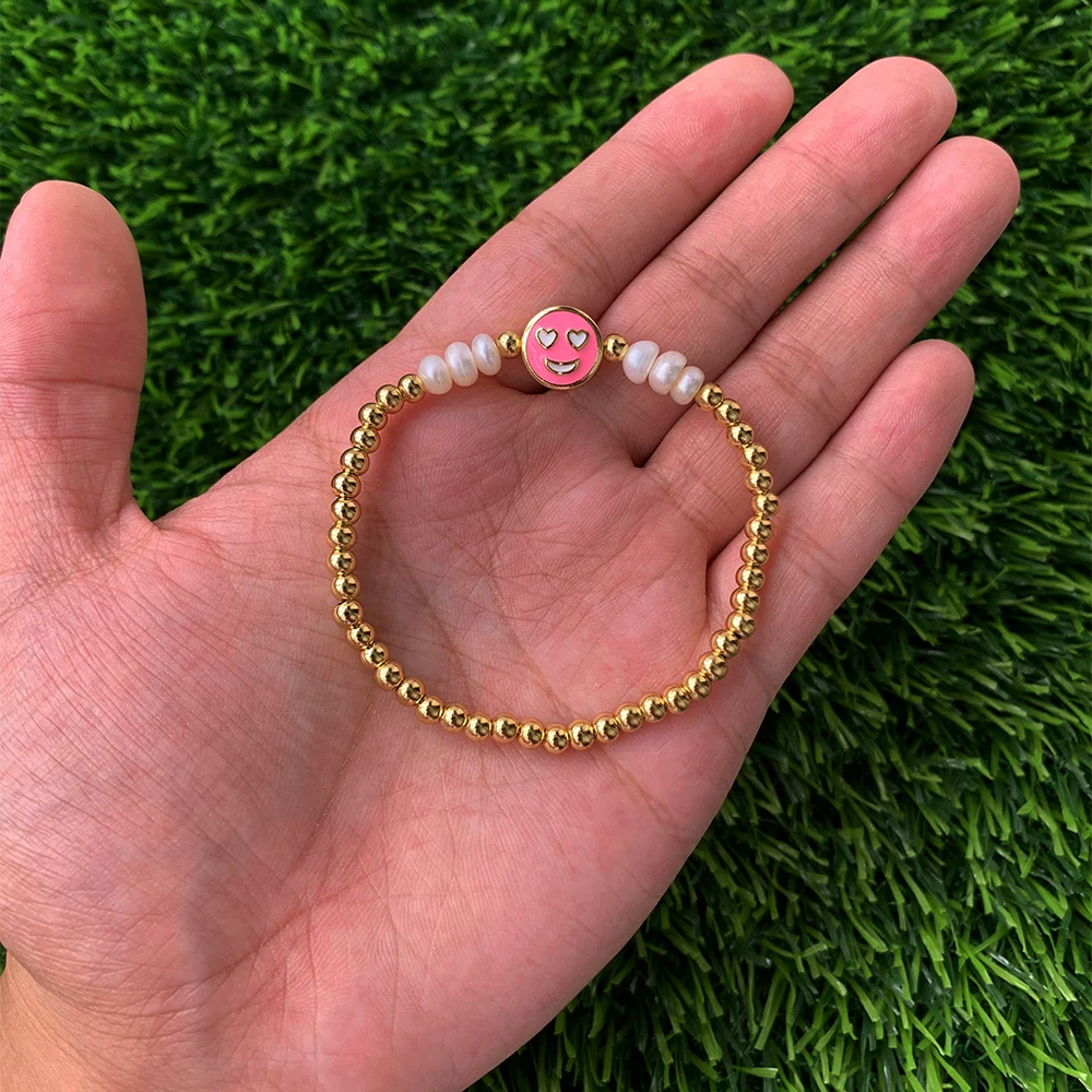 Роскошный Регулируемый веревочный браслет из 18-каратного золота с буквами