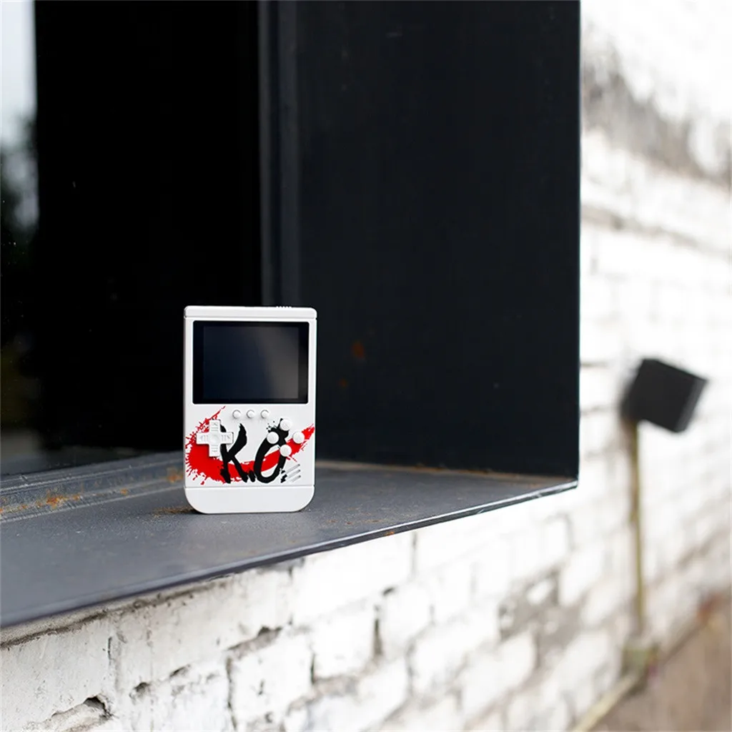 Ёмкость Портативный игровая консоль с 3 0 дюйма 300 игры Мощность банк USB геймпад 2019