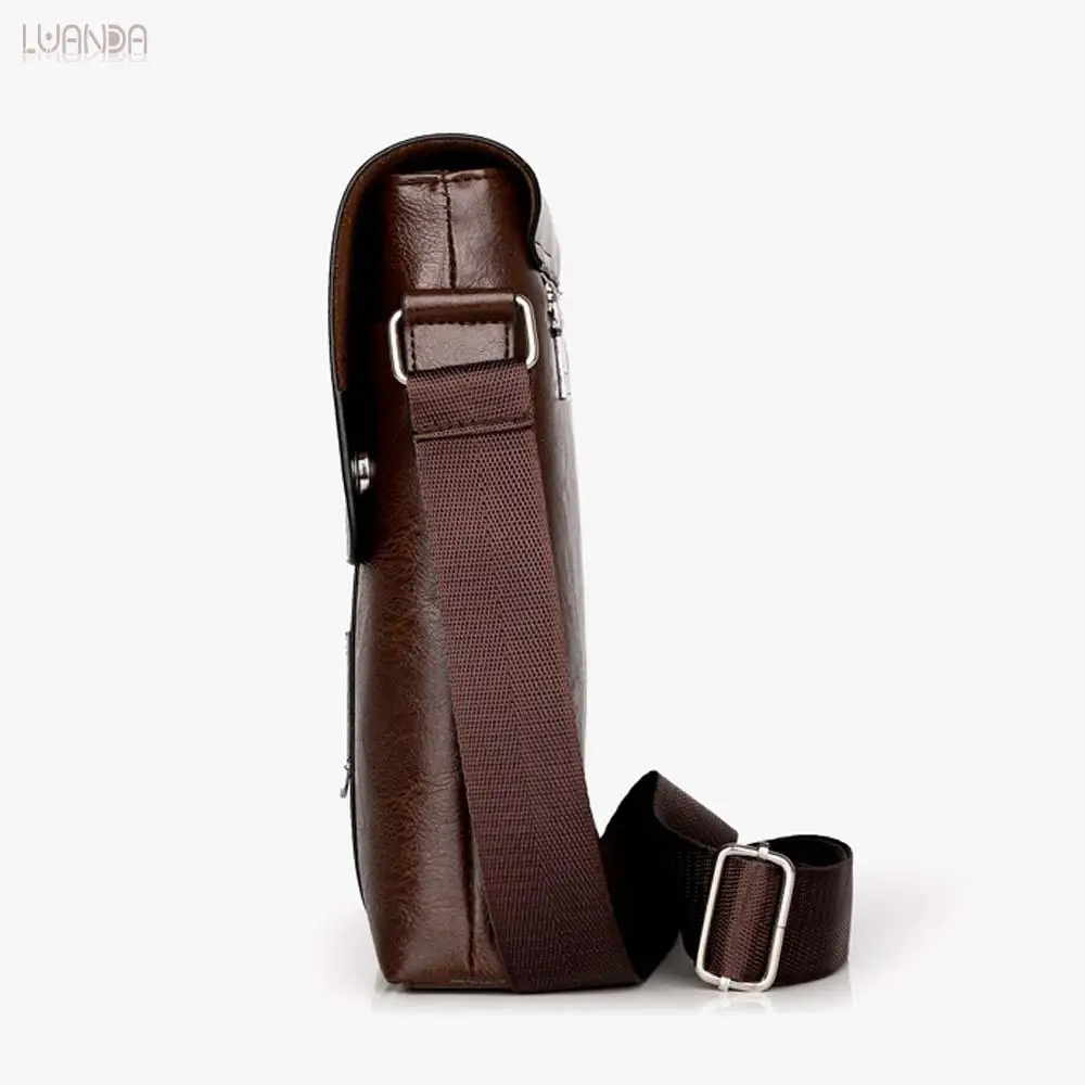 Сумки через плечо для мужчин сумка из искусственной кожи мужские модные