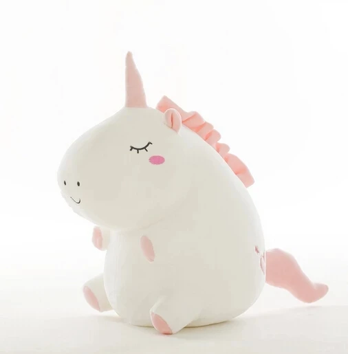 

25cm unicorn plush toy fat unicorn doll cute animal stuffed soft pillow baby kids toys for girl birthday christmas gift