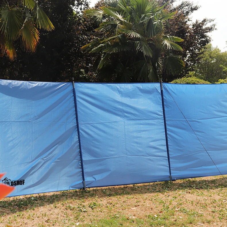 

WILDSROF Outdoor Stove Windscreen, Flame Retardant Windproof Canvas Lightweight Windshield for Barbecue Camping Stove Hiking Pic