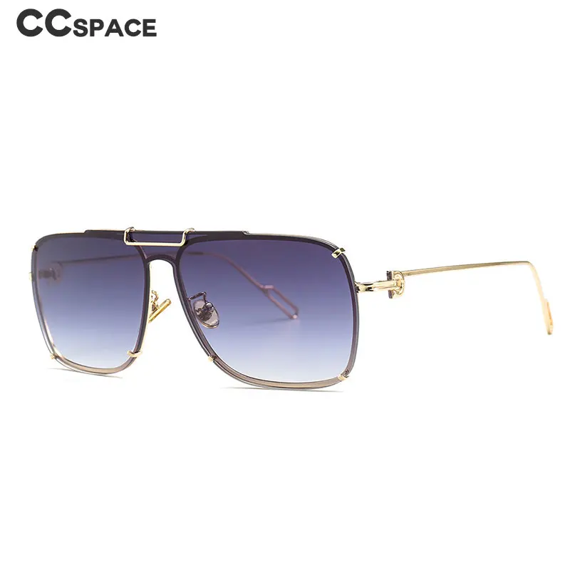 46185 Квадратные Солнцезащитные очки с одним объективом для мужчин и женщин модные