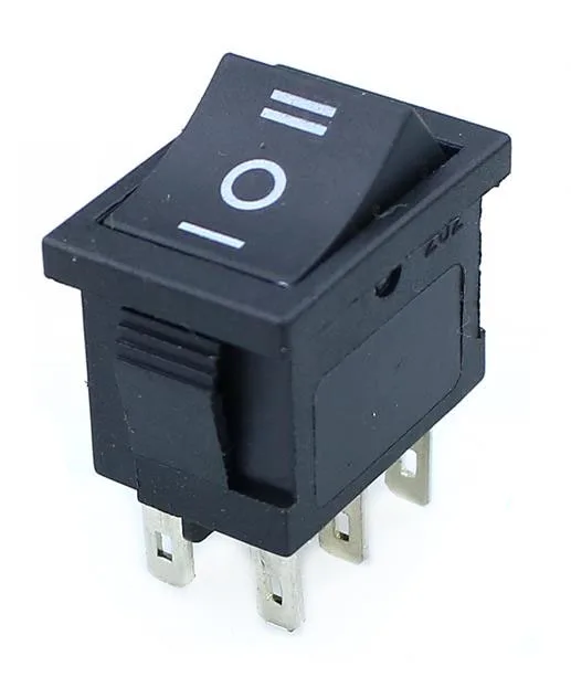 5 шт. KCD1 Мини Черный 3 Pin / 6 pin On/Off/On тумблер AC 6A/250V10A/125V | Обустройство дома