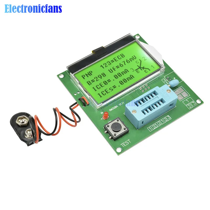 Новое поступление компонент GM328A тестер транзисторов Графический волновой