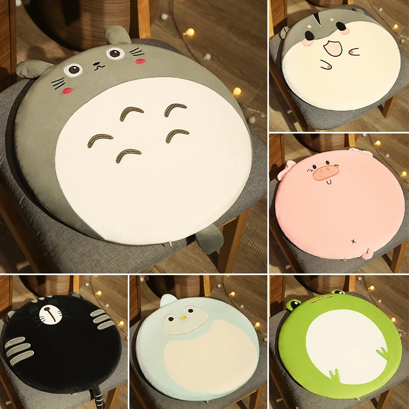 

Мультяшная плюшевая игрушка в виде животного, мягкая кукла, кошка, подушка, коврик, подушка для дома, спальни, автомобиля, магазина, ресторан...