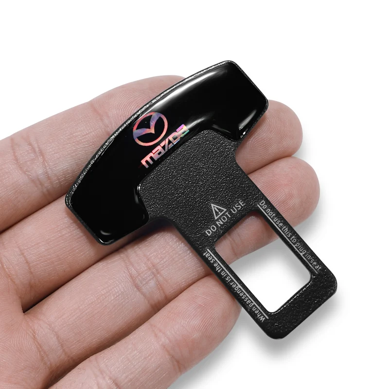 2Pcs Car Styling Safety Buckle Clip Seat Belt Plug For Mazda3 5 6 CX3 CX5 CX4 CX8 M3 M6 MS MP MPE Axela Atenza Demio BM BN GJI | Автомобили