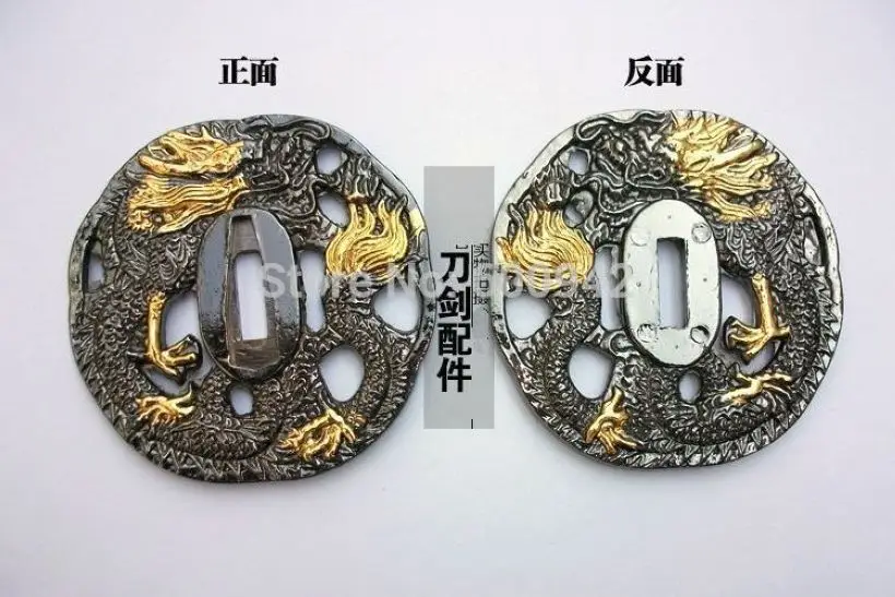 Кованый облегающий чехол Tsuba Handguard аксессуар для меча катана Broadsword kampilan Jian |