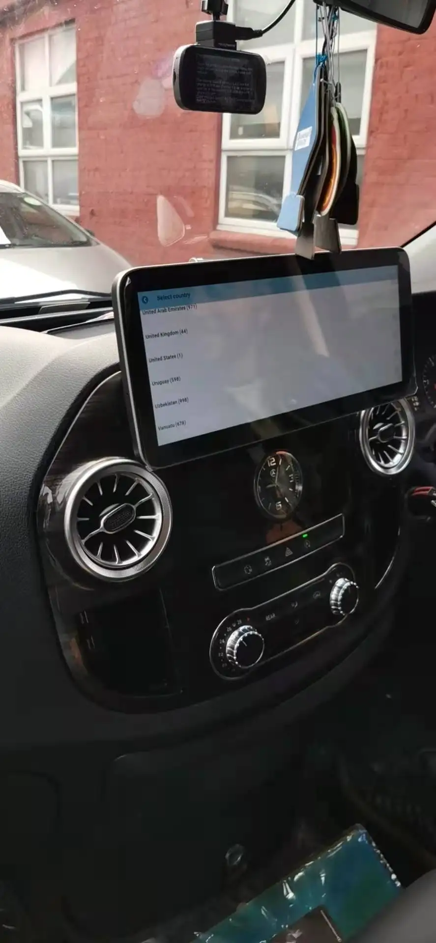 10 1-дюймовый телефон левая и правая стороны вождения Android 4 + 64 ГБ для Vito 12 3-2016 |