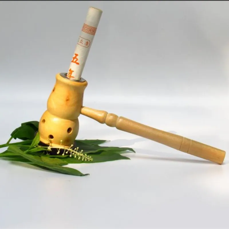 Прижигание тыквой коробка мокса-горелка для спа-массажа пупка | Красота и