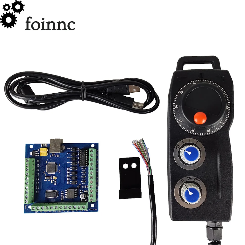 mach3cnc 4-axis usb motion control card cnc kit + electronic handwheel USB engraving machine motor driver board | Обустройство дома
