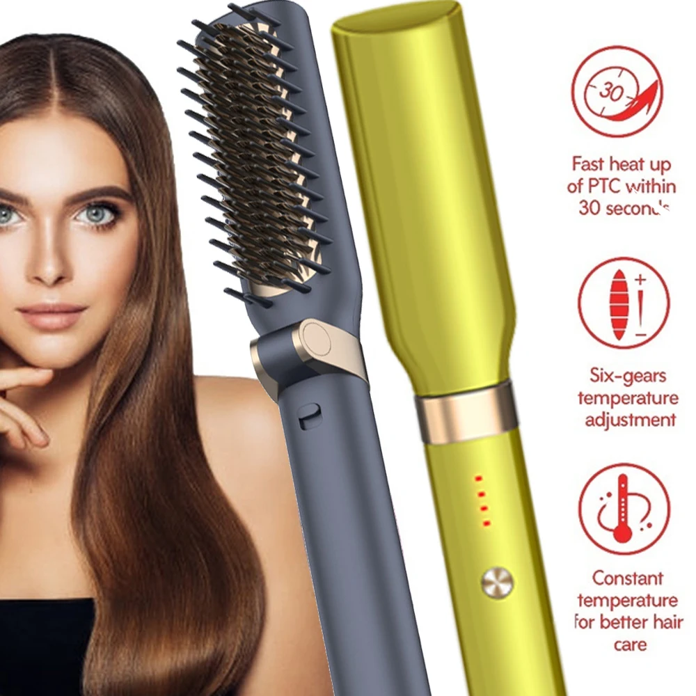 

Straightening Irons Fast Warm-up Thermal Performance Professional Tourmaline Ceramic Heating Plate Hair Straightener