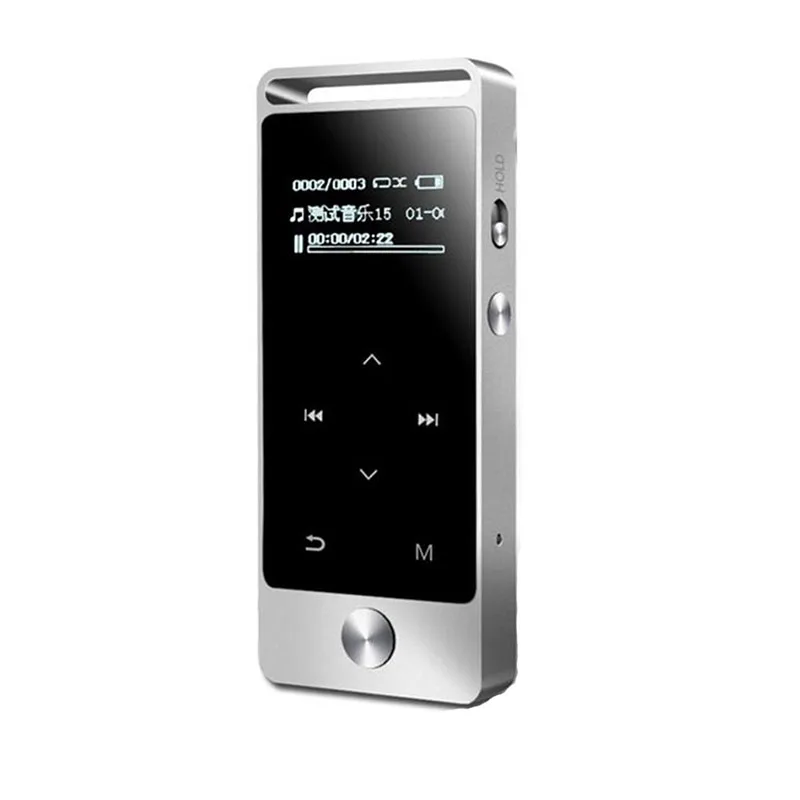 S5 with Bluetooth MP3 плеер с сенсорным экраном 8 Гб BENJIE S5 металл высокое качество звука без потерь MP3 музыкальный плеер FM радио плеер мини MP3 - Цвет: S5 with Bluetooth
