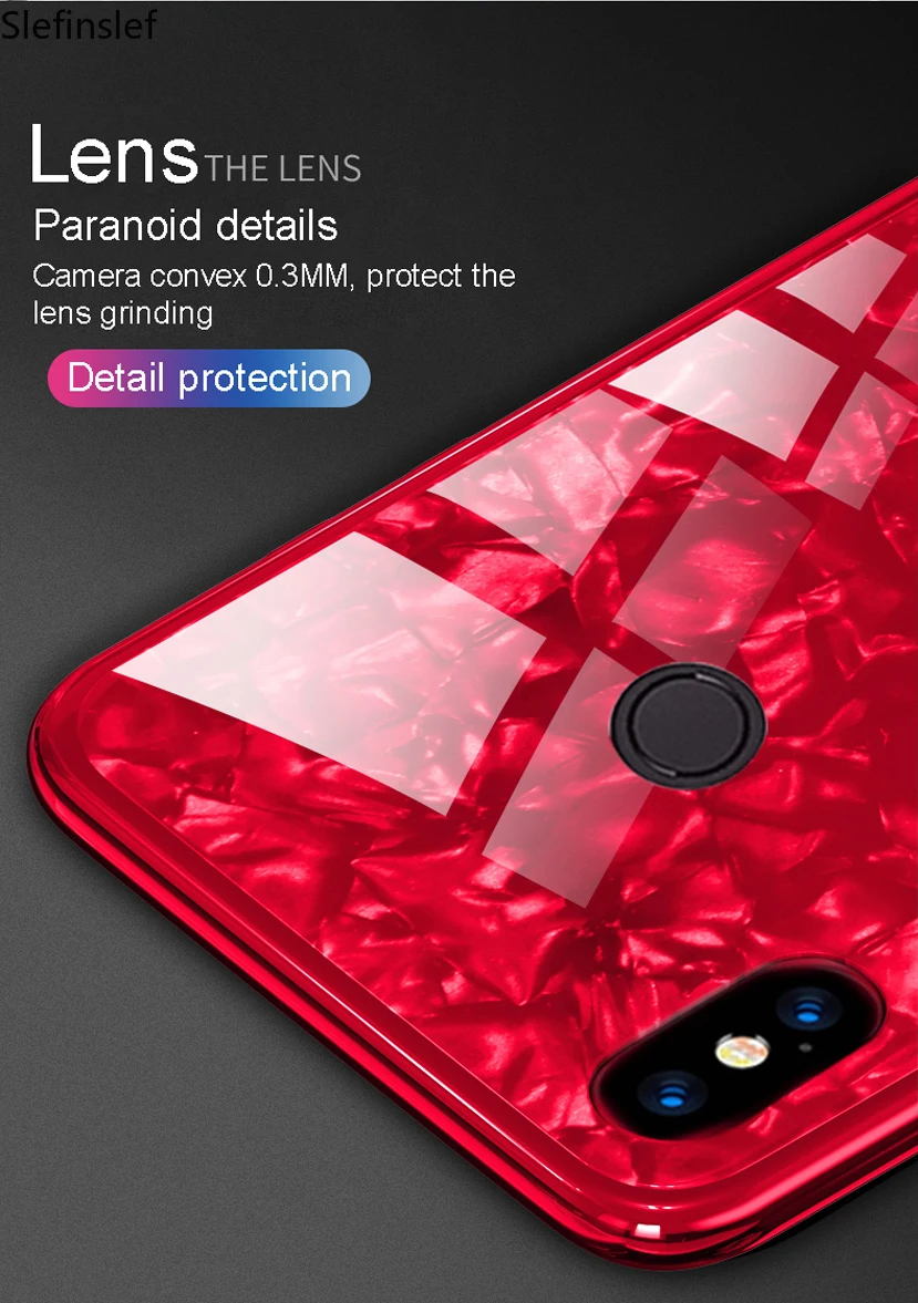 Чехол для Xiaomi Mi Case 9 SE Роскошный Блестящий Твердый Мраморный чехол из закаленного