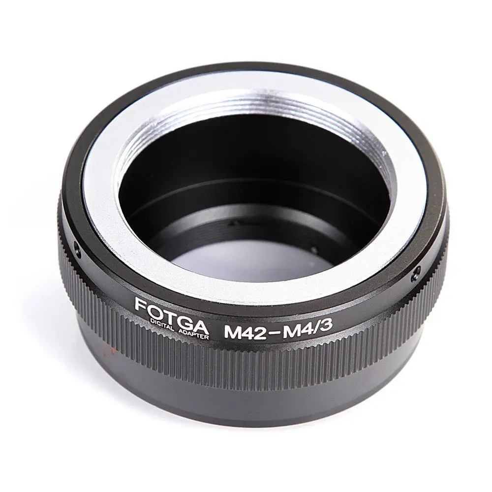 Металлическое кольцо адаптер Fotga для объектива M42 к креплению Micro 4/3 камеры Olympus