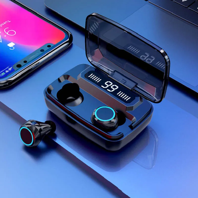 

Оригинальные беспроводные наушники M11 TWS Bluetooth 5,0 наушники-вкладыши шумоподавление HiFi IPX7 Водонепроницаемая гарнитура для спорта