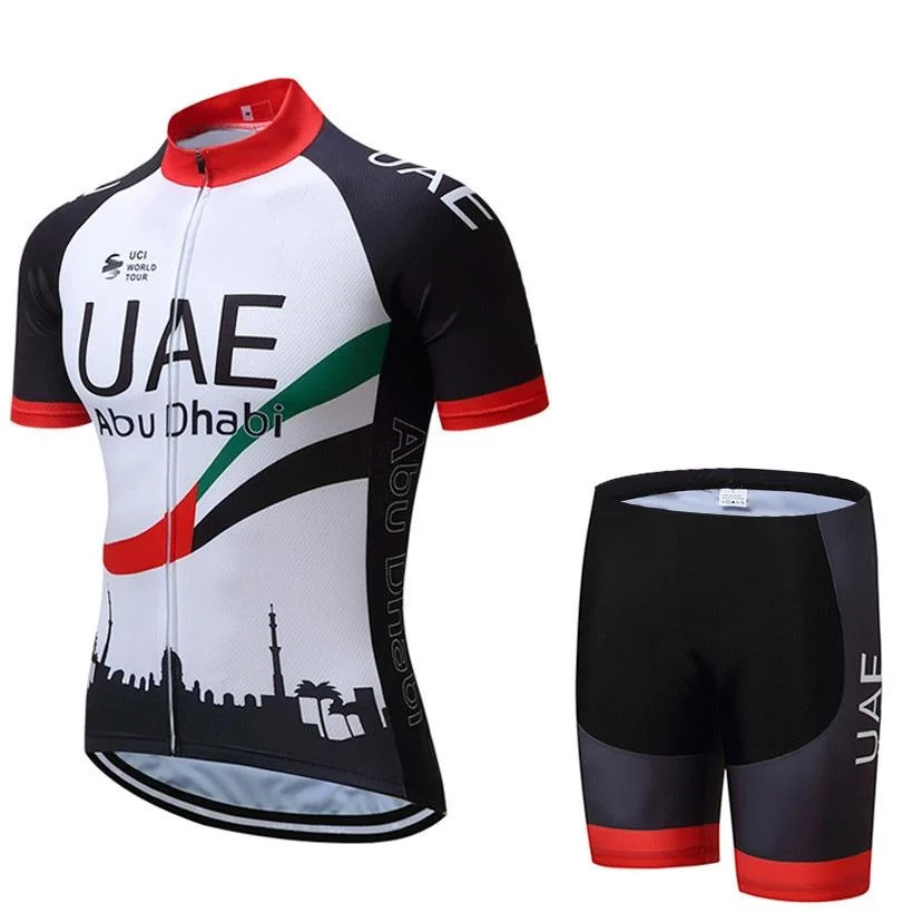 

2021 De France UAE Team Skinsuit Cycling Quick Dry Maillot Jumpsuit Road Racing Skinsuit Cycling Jersey Sports -40